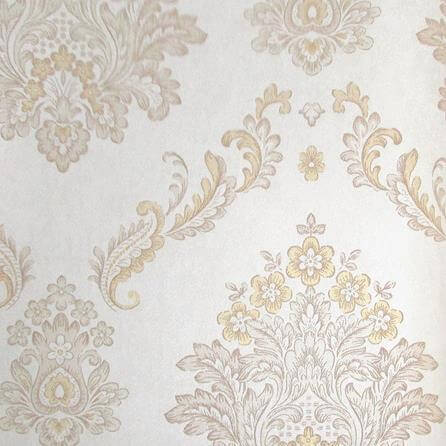 Papel de Parede Texturizado Floral Vintage Româmtico Arabesco Damask Scenery2 SC29063 - Papel na Parede