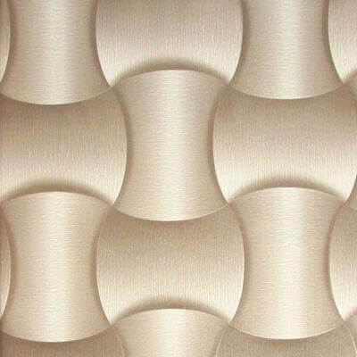 Papel de Parede Texturizado Geométrico Moderno Curvas Neonature2 NE111302 - Papel na Parede