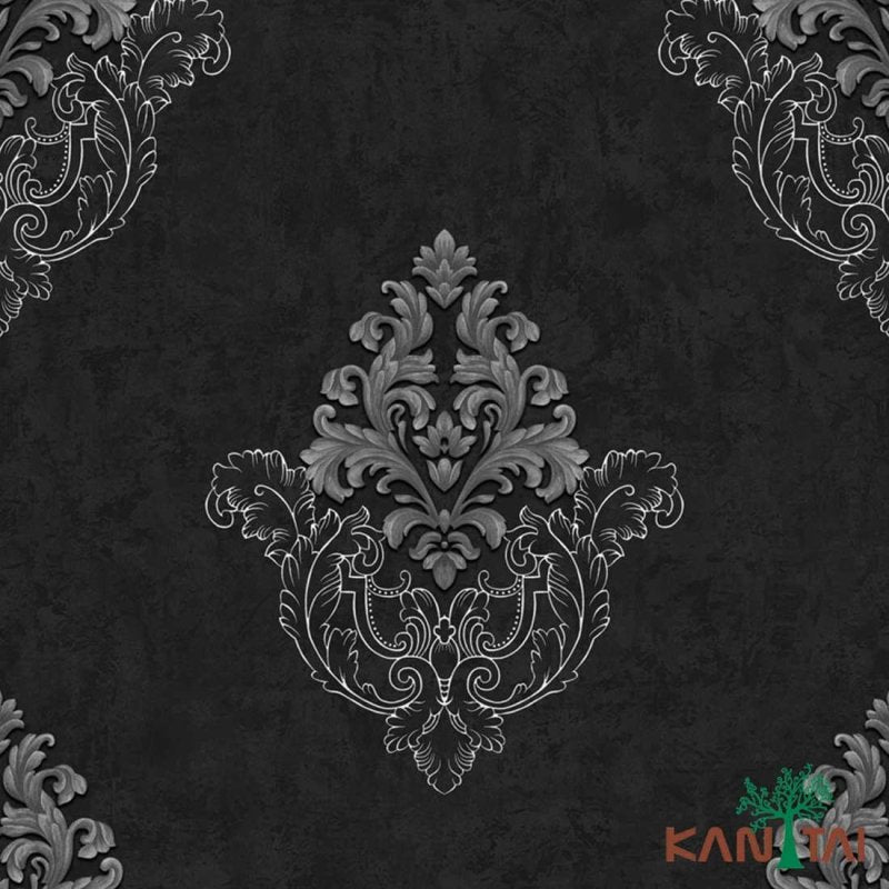 Papel de Parede Texturizado Metrópolis Vintage Gótico MT781107R - Papel na Parede