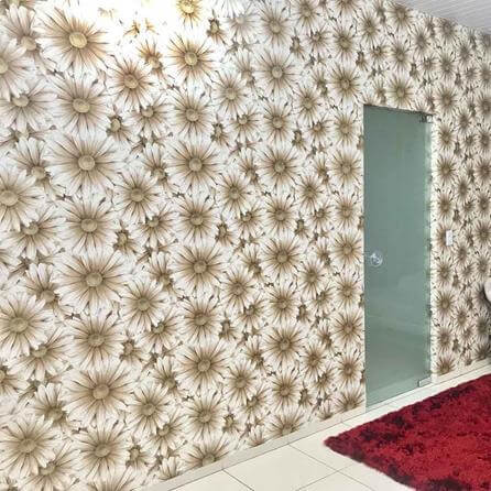 Papel de Parede Texturizado RJ Girassol 930606 - Papel na Parede