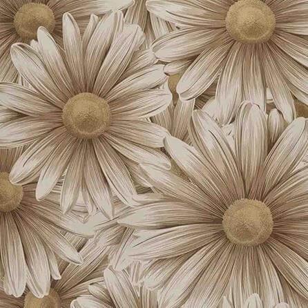 Papel de Parede Texturizado RJ Girassol 930606 - Papel na Parede
