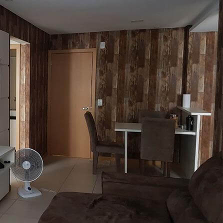 Papel de Parede Texturizado RJ Madeira Country 5005 - Papel na Parede