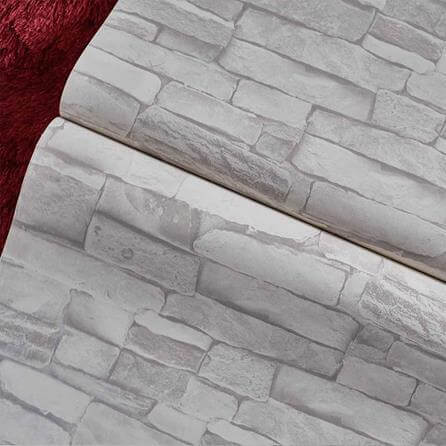 Papel de Parede Texturizado RJ Pedras Rústicas 5701 - Papel na Parede
