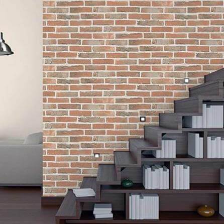 Papel de Parede Texturizado Roll in Stones tijolo J449-18 - Papel na Parede