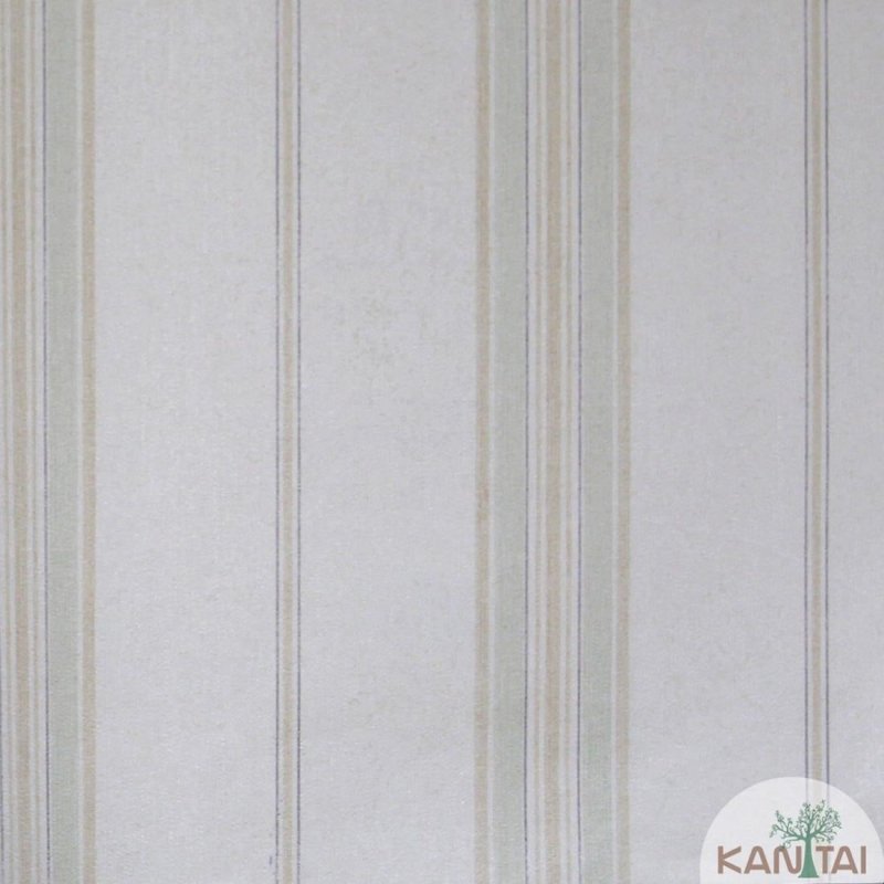 Papel de Parede Texturizado Romântico Listras Listrado Claro Grace GR921101 - Papel na Parede
