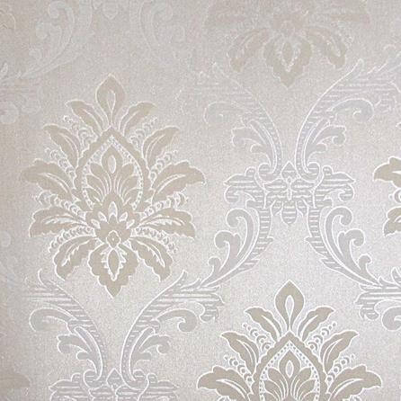 Papel de Parede Texturizado Vintage Arabesco Romântico Damask Scenery2 SC29126 - Papel na Parede