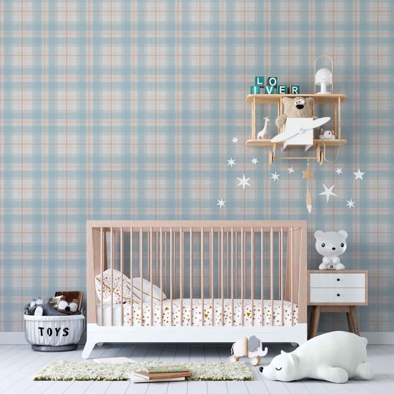 Papel de Parede Xadrez 0611 - Papel na Parede