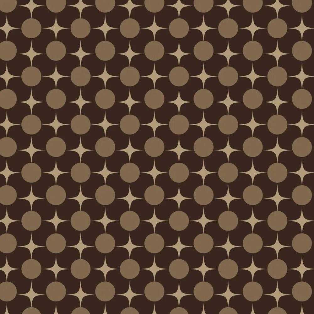 Papel de Parede Adesivo Bolhas Marrom 840091303