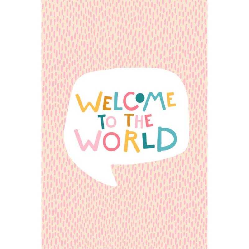 Poster Decorativo Abstrato Welcome To The World N07208 - Papel na Parede