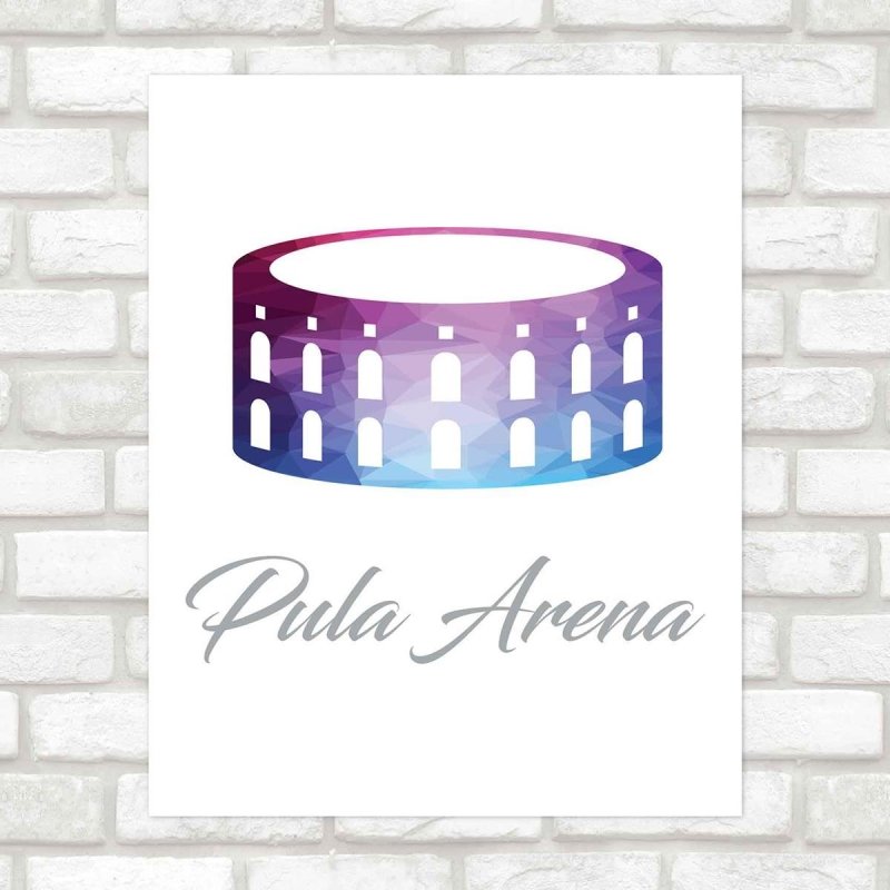 Poster Decorativo Arena PA086 - Papel na Parede