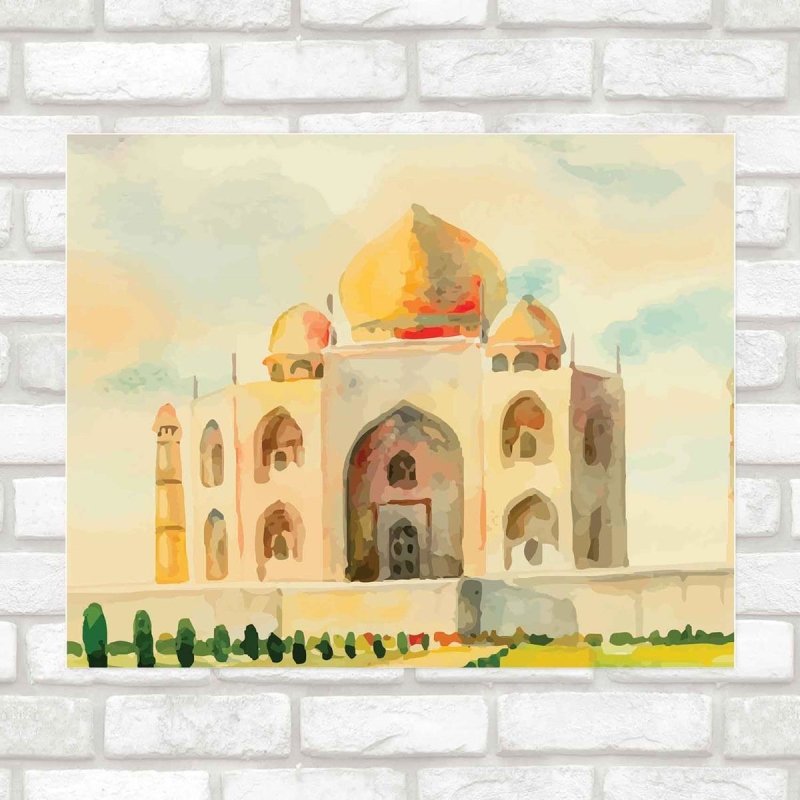 Poster Decorativo Artistico PA074 - Papel na Parede