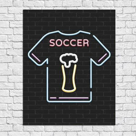 Poster Decorativo Bar Cerveja 2626 - Papel na Parede