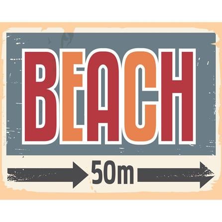 Poster Decorativo Beach 50m 042 - Papel na Parede