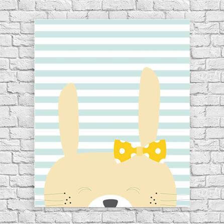 Poster Decorativo Coelho Baby 2091808 - Papel na Parede