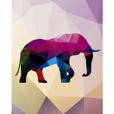 Poster Decorativo Elefante Safári 21081 - Papel na Parede