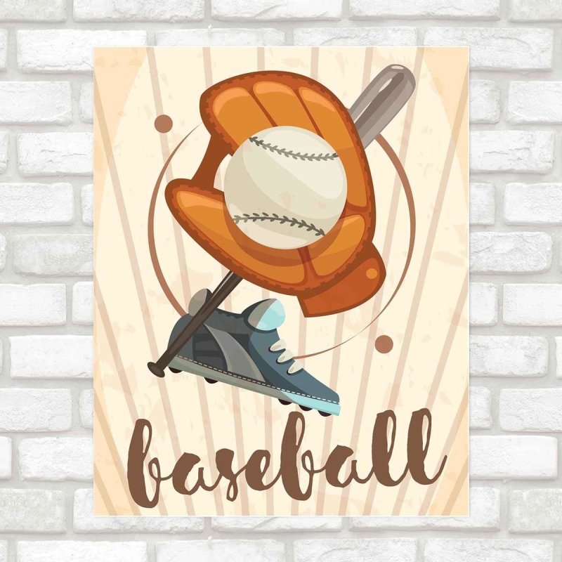 Poster Decorativo Esporte PA0165 - Papel na Parede