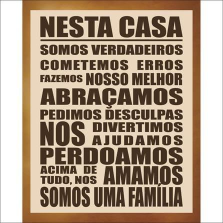 Poster decorativo Família 2132 - Papel na Parede