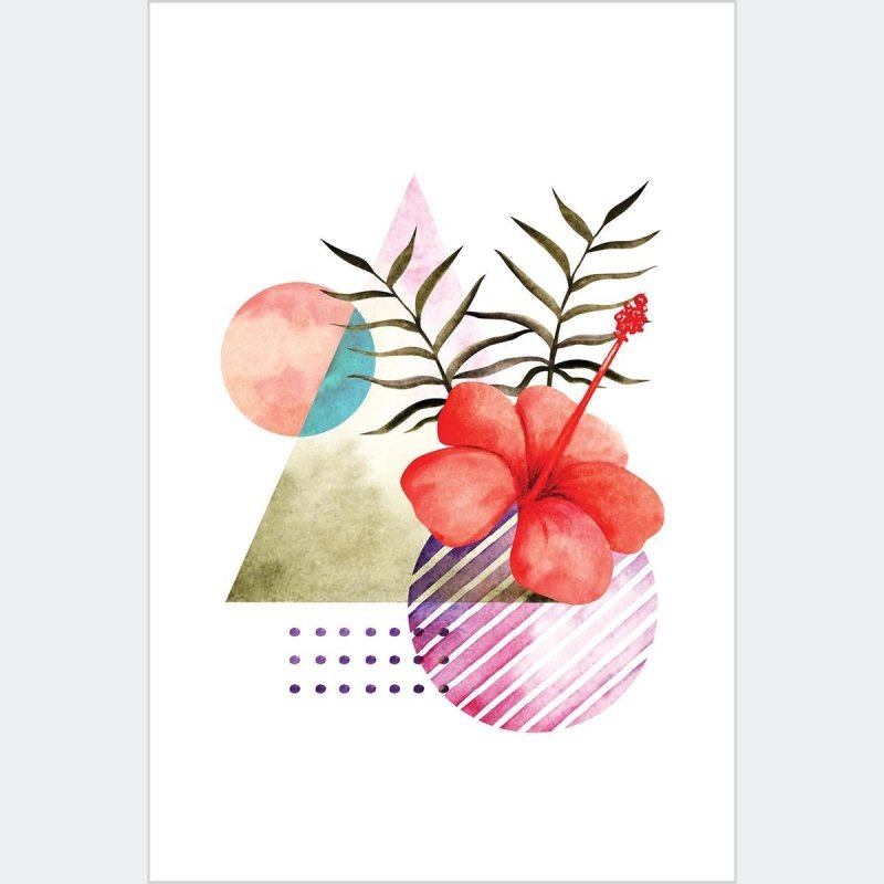 Poster Decorativo Floral N010214 - Papel na Parede