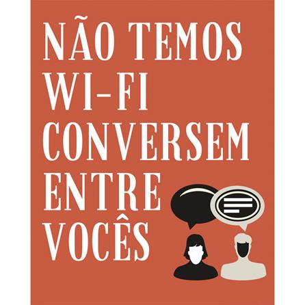 Poster Decorativo Frase Internet 20210 - Papel na Parede