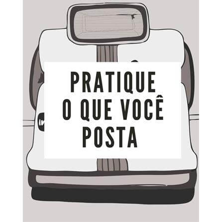 Poster Decorativo Frase Rede Social 16070 - Papel na Parede