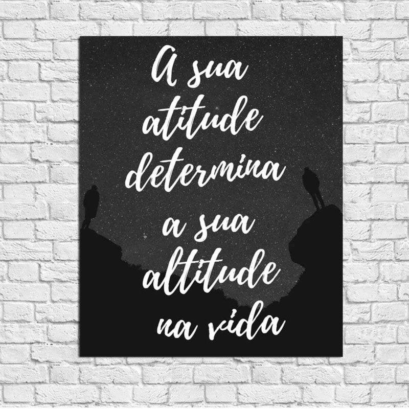 Poster Decorativo Frase Sucesso 10090 - Papel na Parede