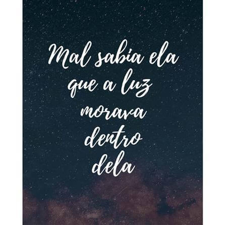 Poster Decorativo Frase Tumblr 5075 - Papel na Parede