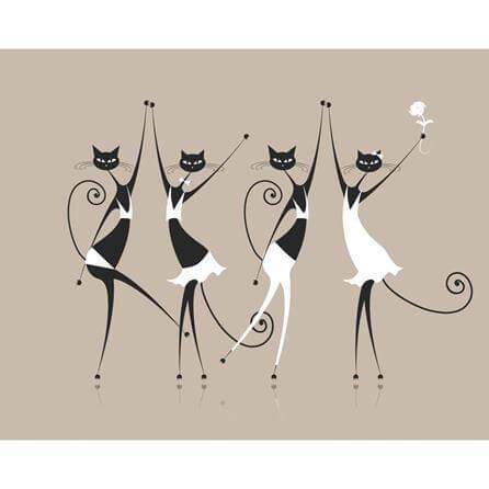 Poster Decorativo Gatos 006 - Papel na Parede