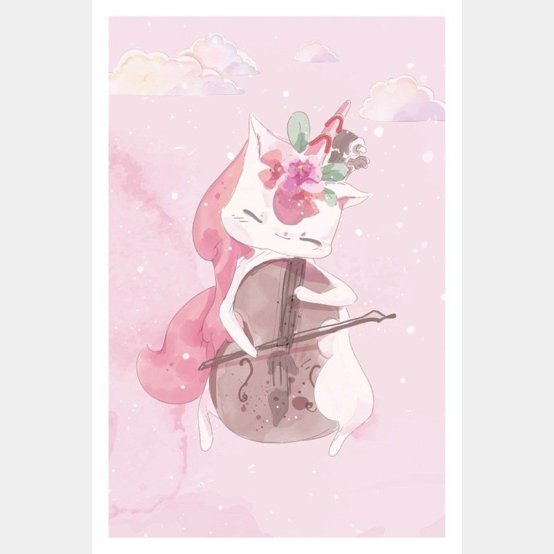 Poster Decorativo Infantil Animal Fofo N015244 - Papel na Parede