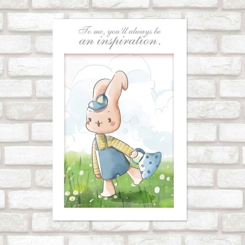 Poster Decorativo Infantil Coelho N015216 - Papel na Parede