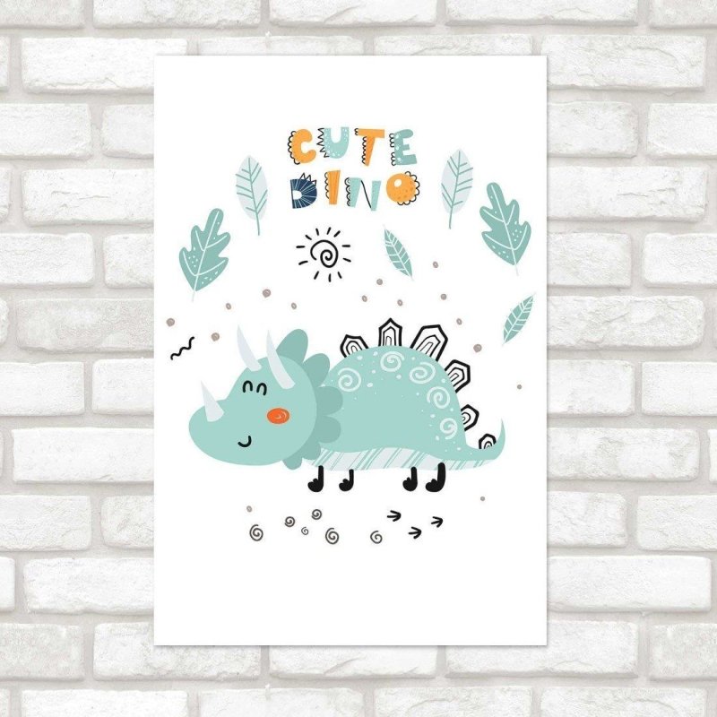 Poster Decorativo Infantil Dinossauro N014265 - Papel na Parede