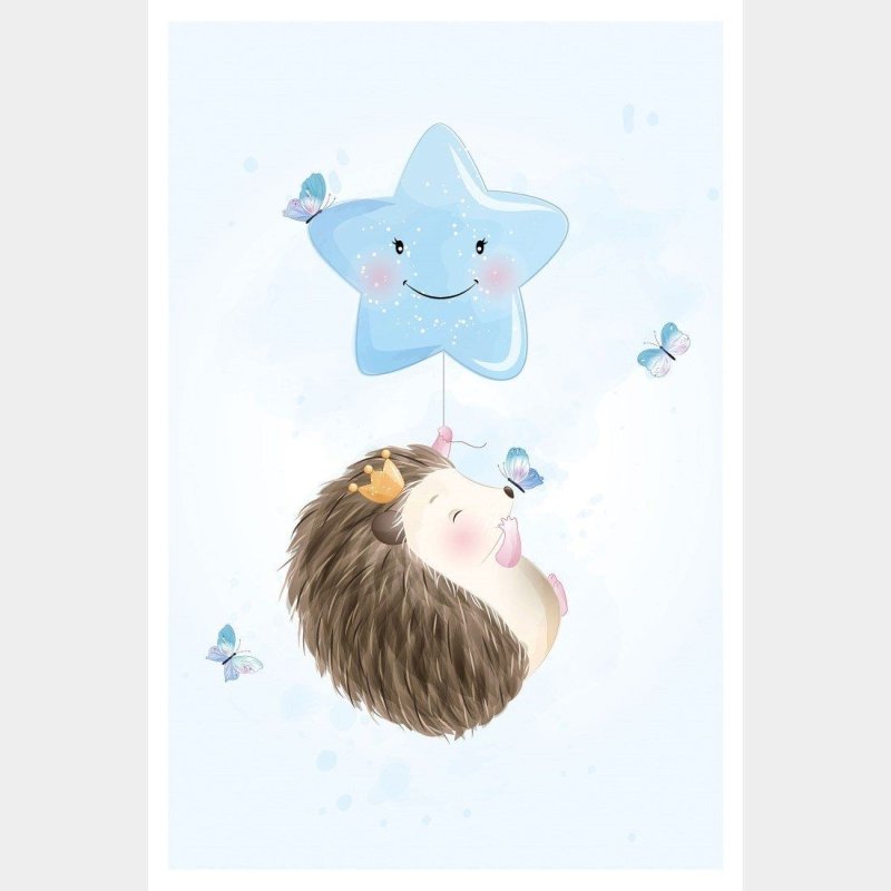 Poster Decorativo Infantil Estrela N015218 - Papel na Parede