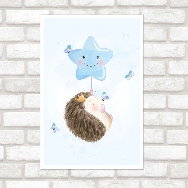 Poster Decorativo Infantil Estrela N015218 - Papel na Parede