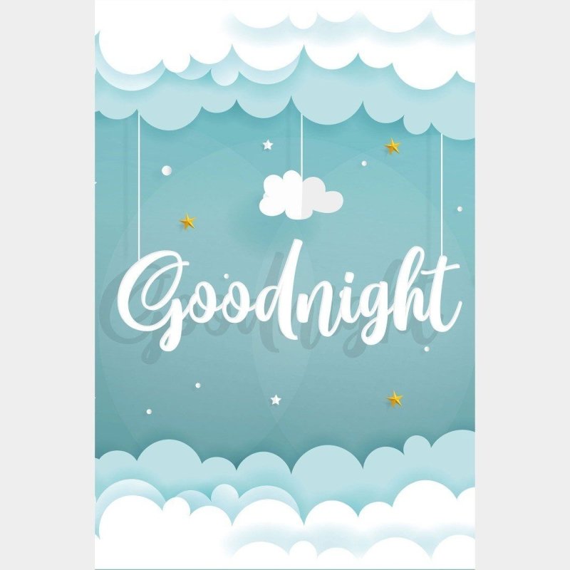 Poster Decorativo Infantil Goodnight N015248 - Papel na Parede