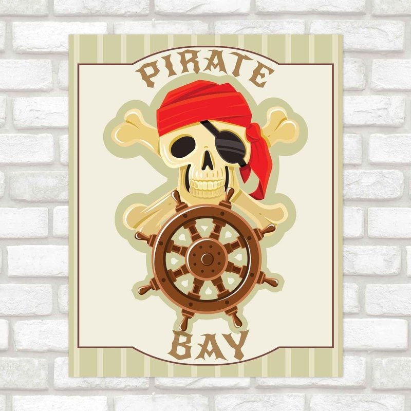 Poster Decorativo Infantil PA0150 - Papel na Parede