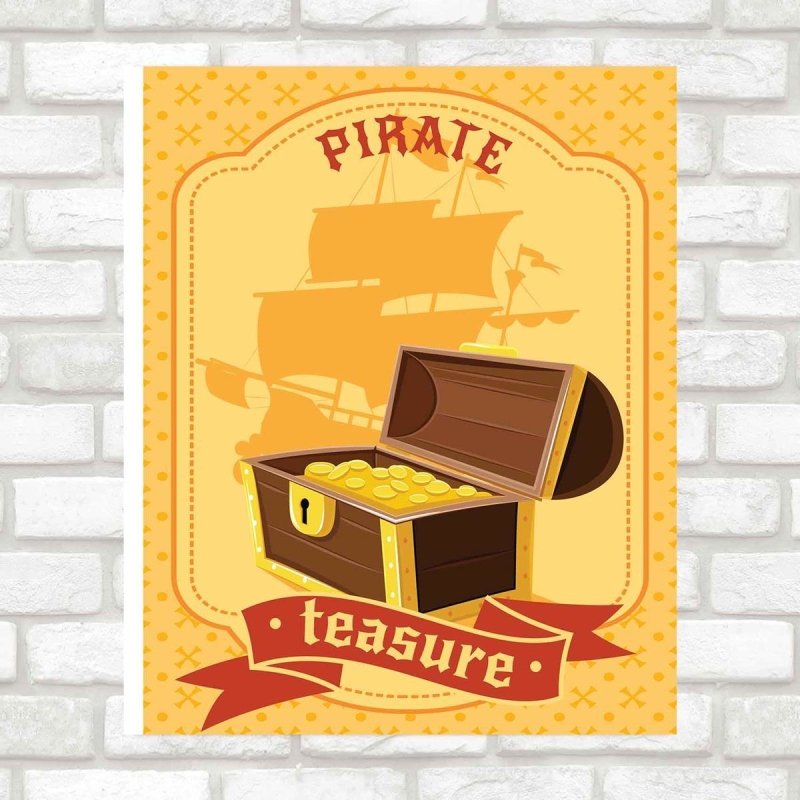 Poster Decorativo Infantil PA0152 - Papel na Parede