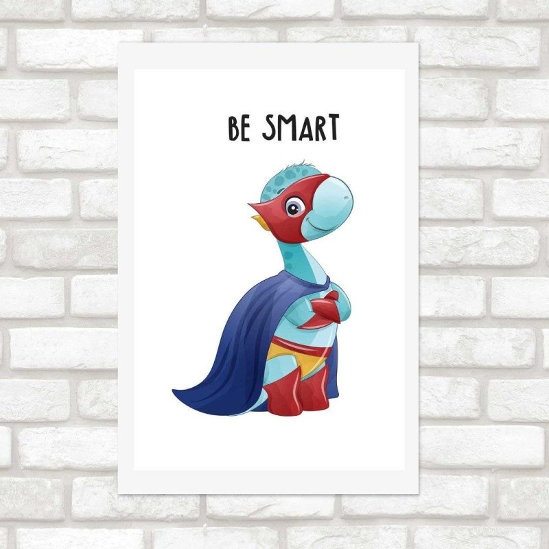Poster Decorativo Infantil Super Dinossauro N014241 - Papel na Parede