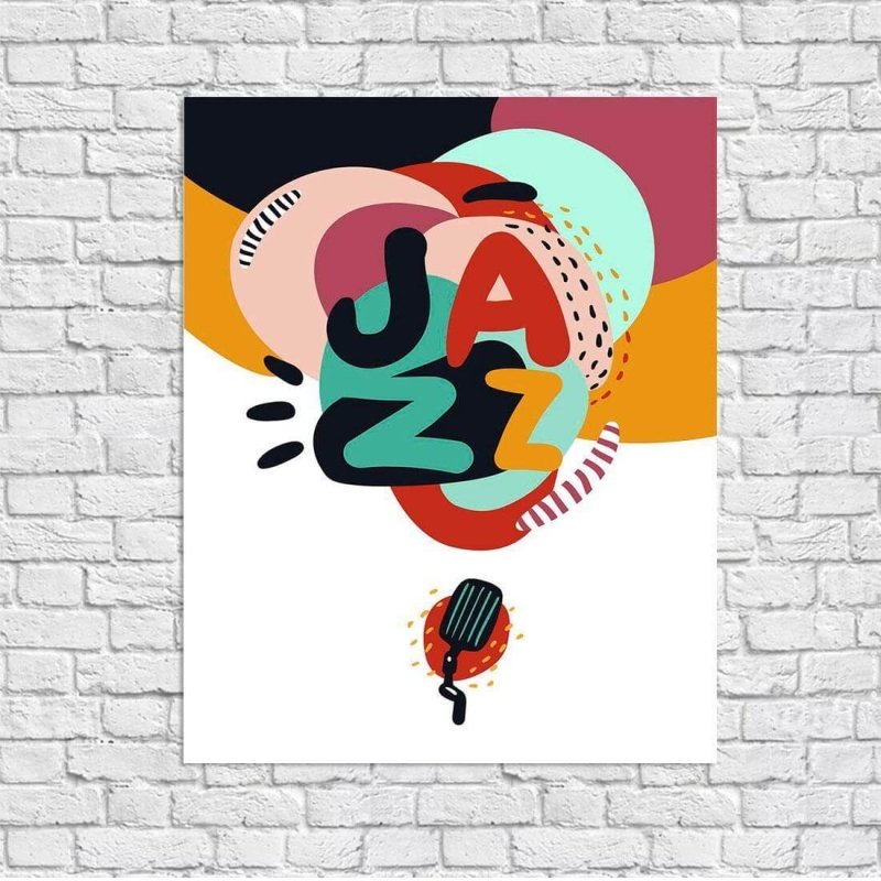 Poster Decorativo Jazz Música 5319561 - Papel na Parede