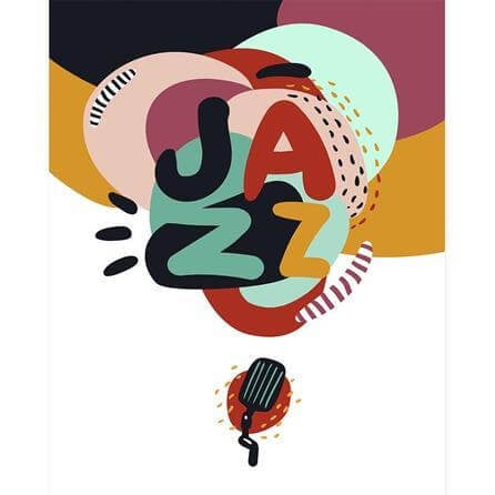 Poster Decorativo Jazz Música 5319561 - Papel na Parede
