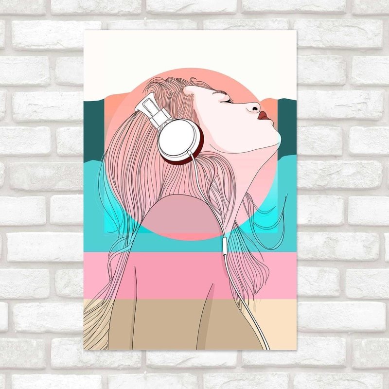 Poster Decorativo Jovem N010238 - Papel na Parede