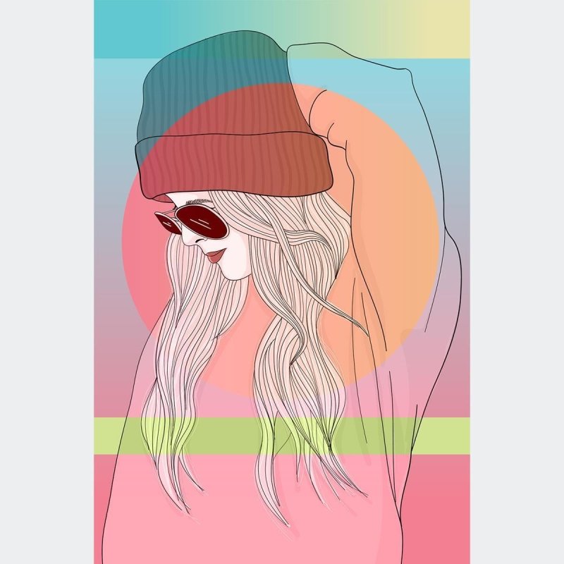 Poster Decorativo Jovem N010239 - Papel na Parede