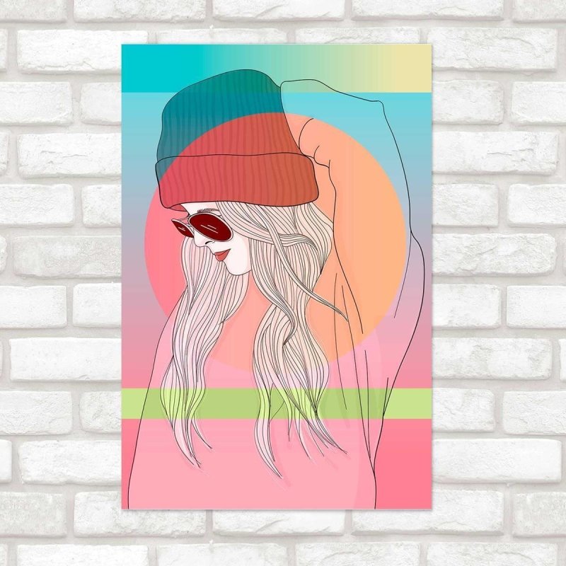 Poster Decorativo Jovem N010239 - Papel na Parede