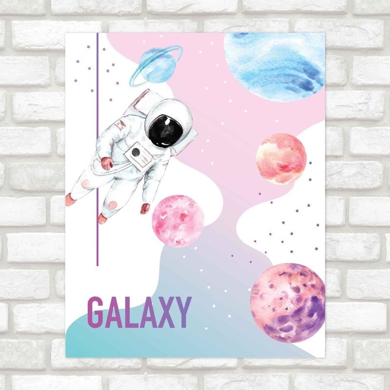 Poster Decorativo Jovem PA0144 - Papel na Parede