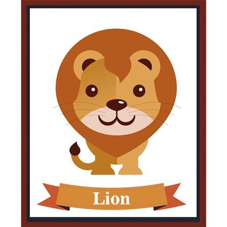 Poster Decorativo Leão Safári 19940 - Papel na Parede