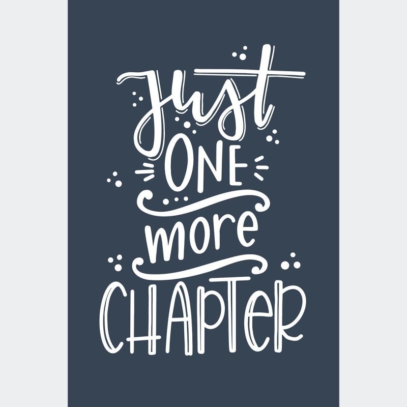 Poster Decorativo Lettering Livros N010219 - Papel na Parede