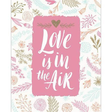 Poster Decorativo Love Is In The Air 166845 - Papel na Parede