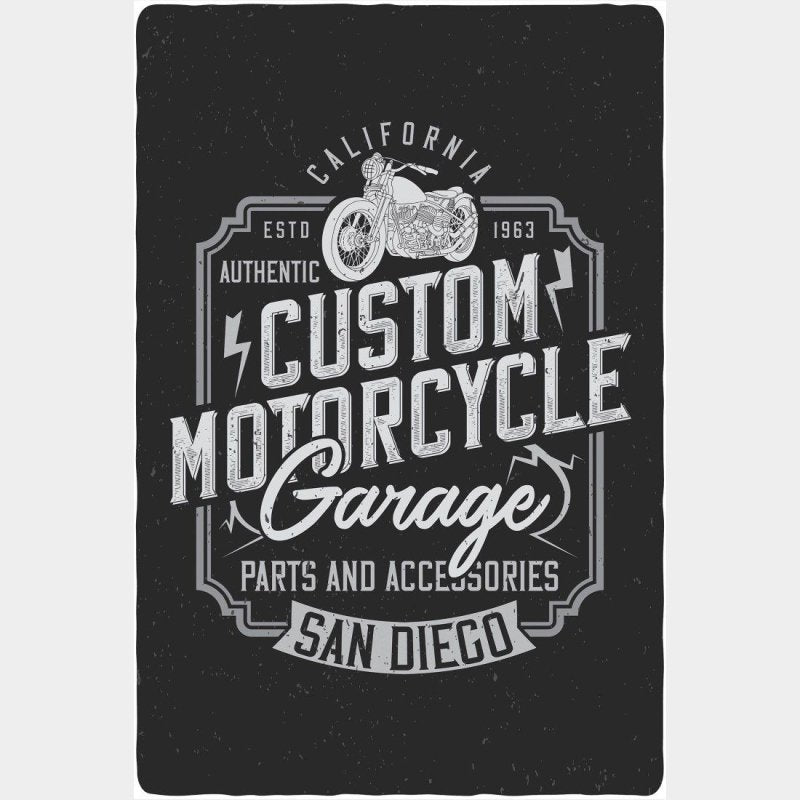 Poster Decorativo Motorcycle Vintage N015217 - Papel na Parede