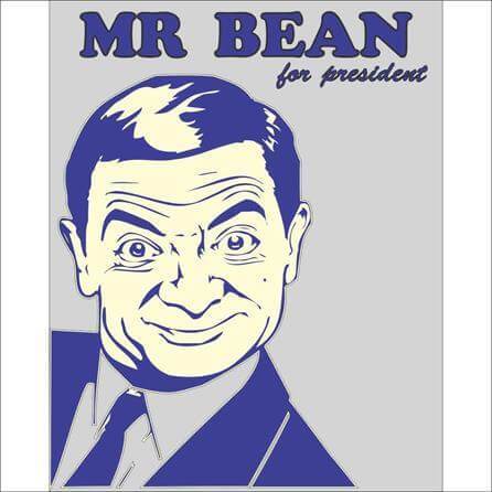 Poster Decorativo Mr Bean 59845 - Papel na Parede