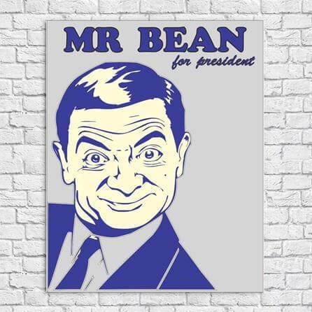 Poster Decorativo Mr Bean 59845 - Papel na Parede