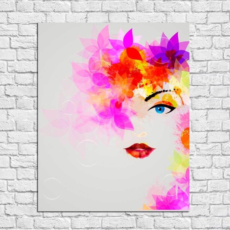Poster Decorativo Mulher Florida 598456 - Papel na Parede