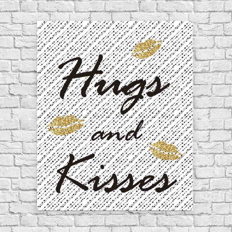 Poster Decorativo Namorados Frase 332 - Papel na Parede